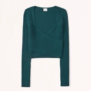 NWT Abercrombie Wrap Sweater